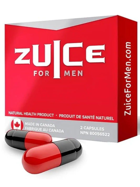 ZUICE for Men Male Enhancement Formulate - 2 capsules