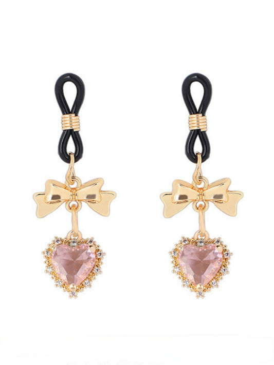 Pink Rhinestone Nipple Clamps