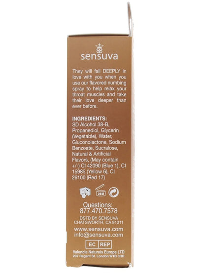 Deeply Love You Throat Relaxing Spray 1oz in Salted Caramel