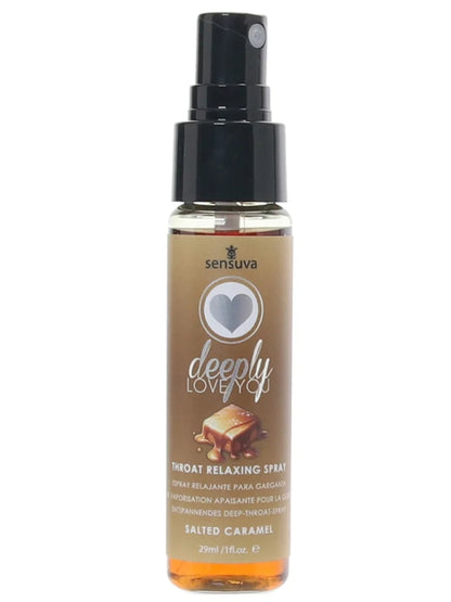 Deeply Love You Throat Relaxing Spray 1oz in Salted Caramel